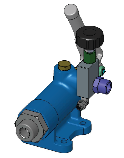 GLD20/GLD25/GLD30/GLD35/GLD40/GLD45 雙作用液壓手動泵 | GLD Double acting hydraulic hand pumps